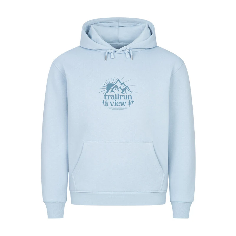 Trailrun perspective - Bio Premium Hoodie