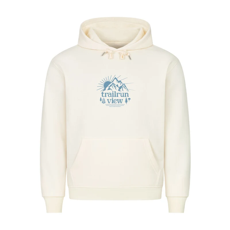 Trailrun perspective - Bio Premium Hoodie