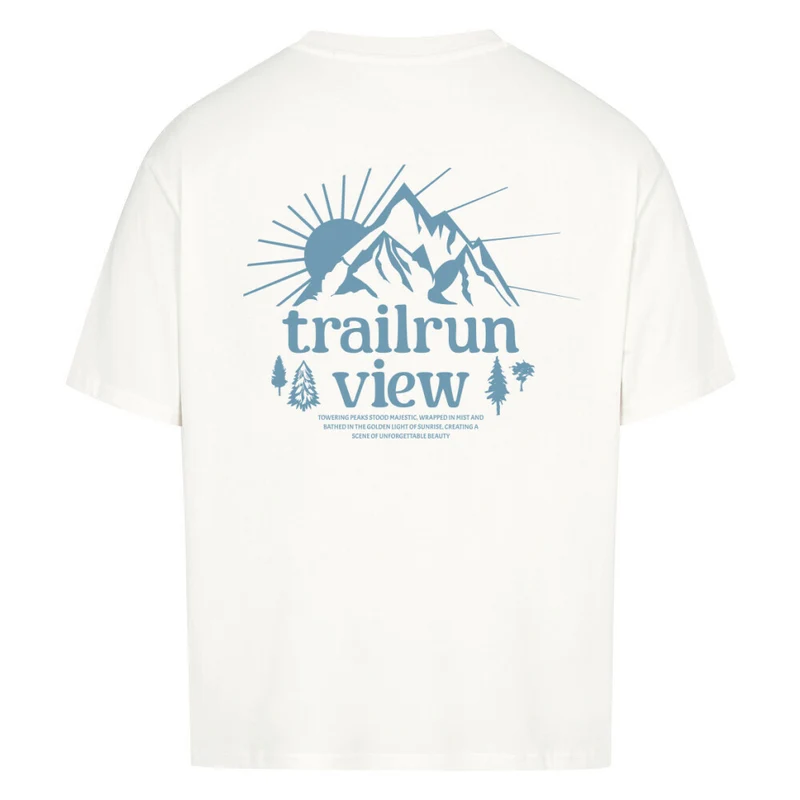 Trailrun perspective - Bio Premium Oversized Shirt