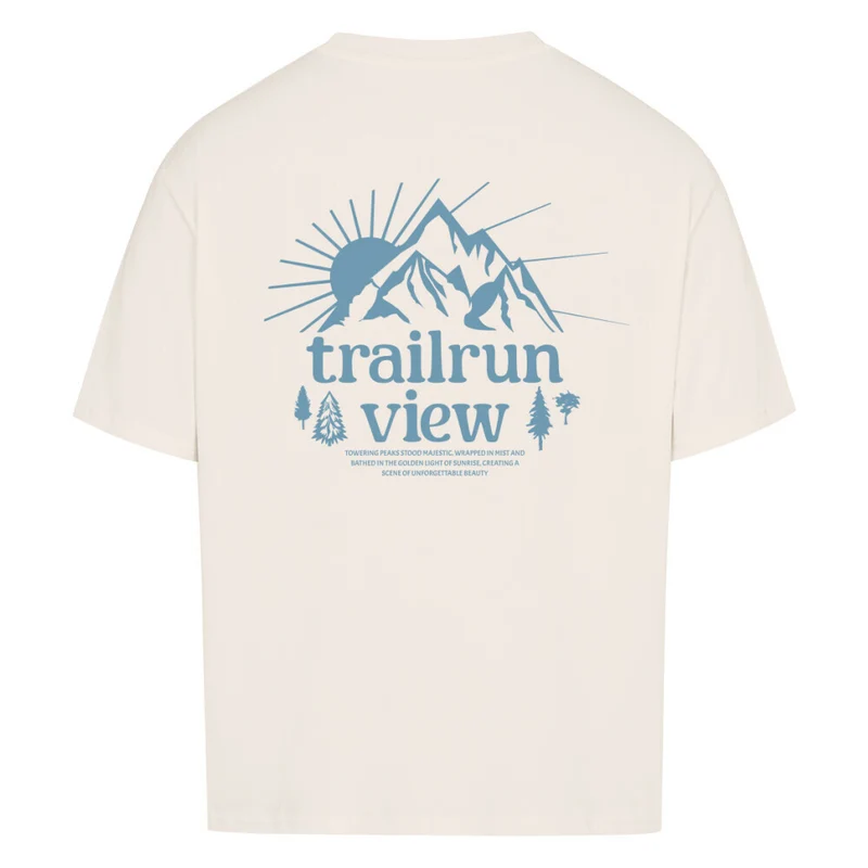 Trailrun perspective - Bio Premium Oversized Shirt