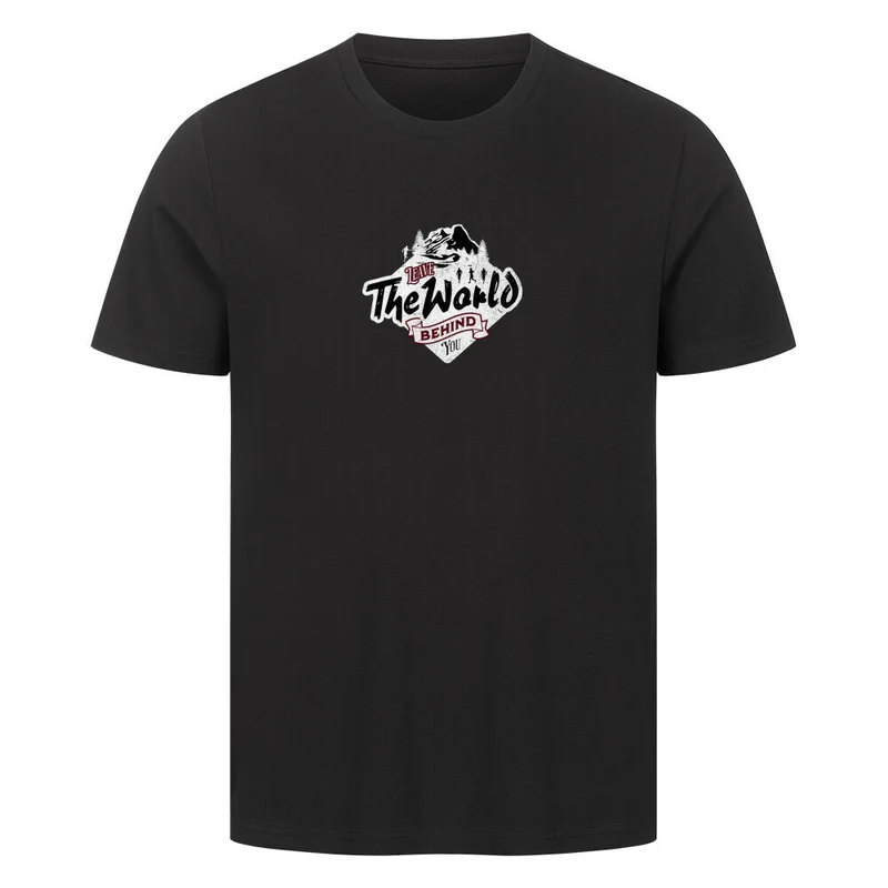 Leave the world behind you - Bio Premium T-Shirt