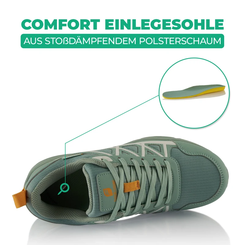 Sneaker Dämpfende Komfortsohle Wasserdicht