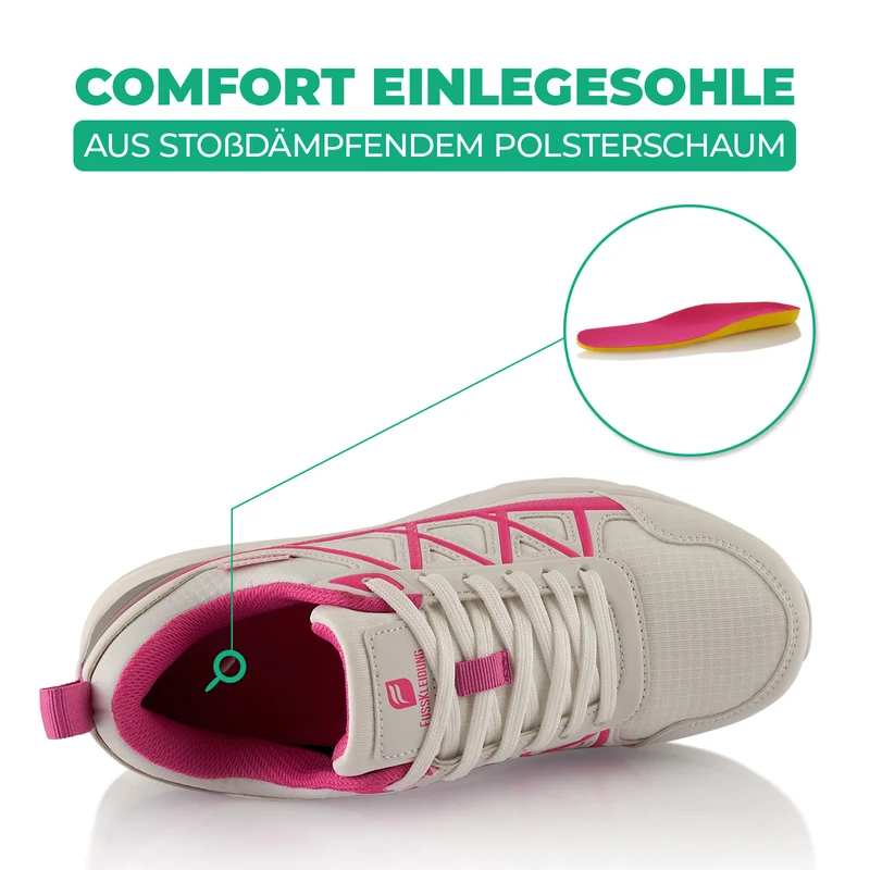 Sneaker Dämpfende Komfortsohle Wasserdicht