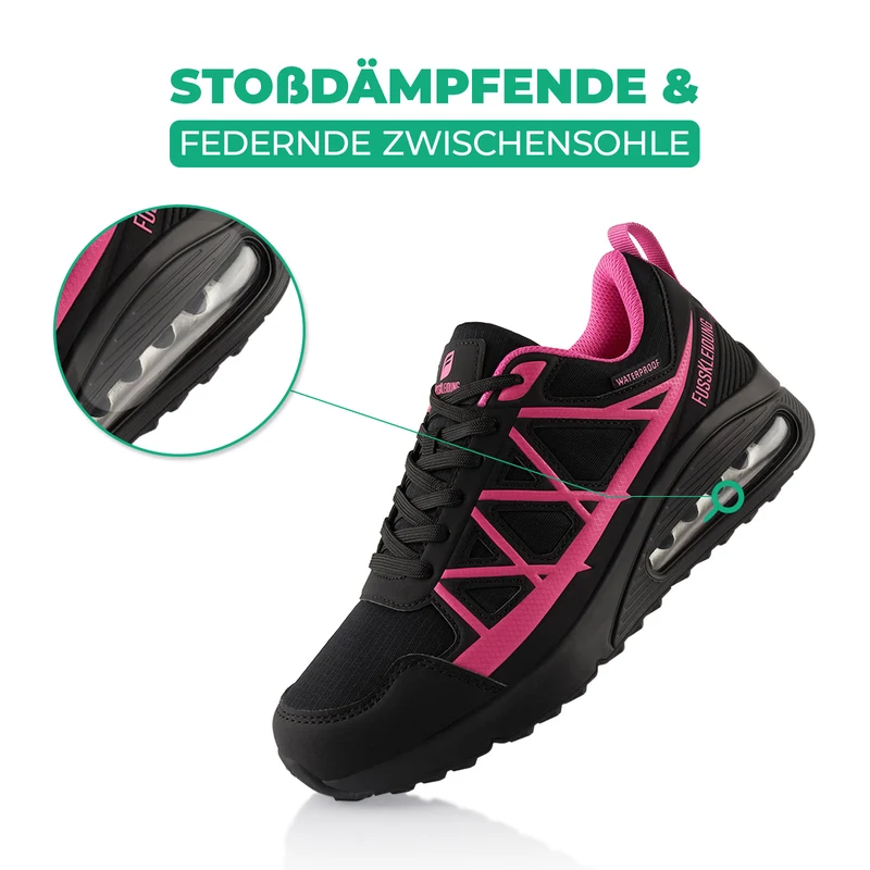 Sneaker Dämpfende Komfortsohle Wasserdicht