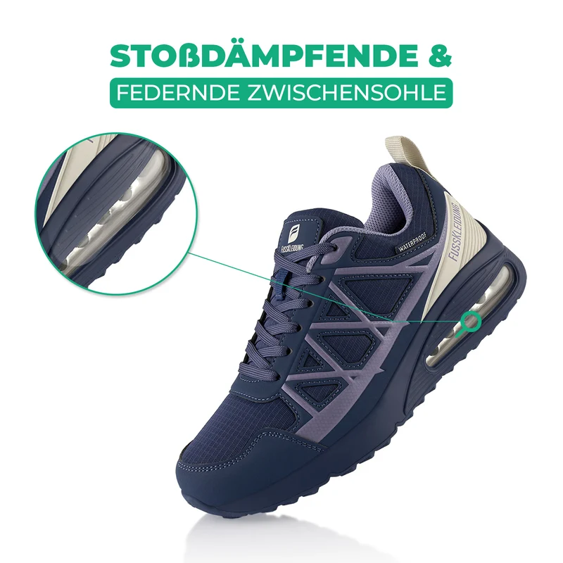 Sneaker Dämpfende Komfortsohle Wasserdicht