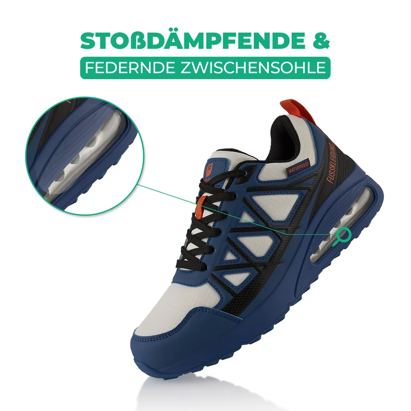 Sneaker Dämpfende Komfortsohle Wasserdicht