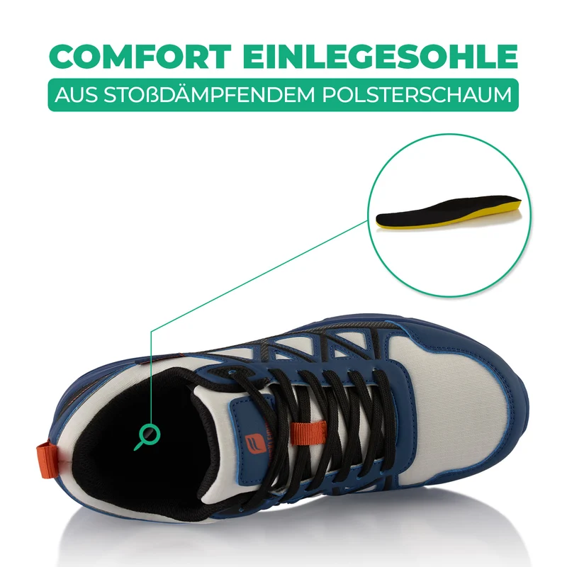 Sneaker Dämpfende Komfortsohle Wasserdicht