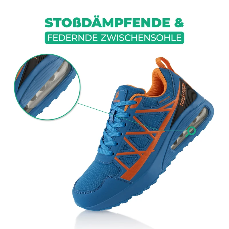 Sneaker Dämpfende Komfortsohle Wasserdicht
