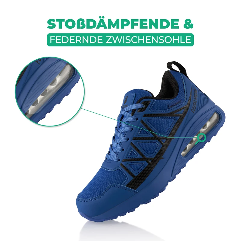 Sneaker Dämpfende Komfortsohle Wasserdicht