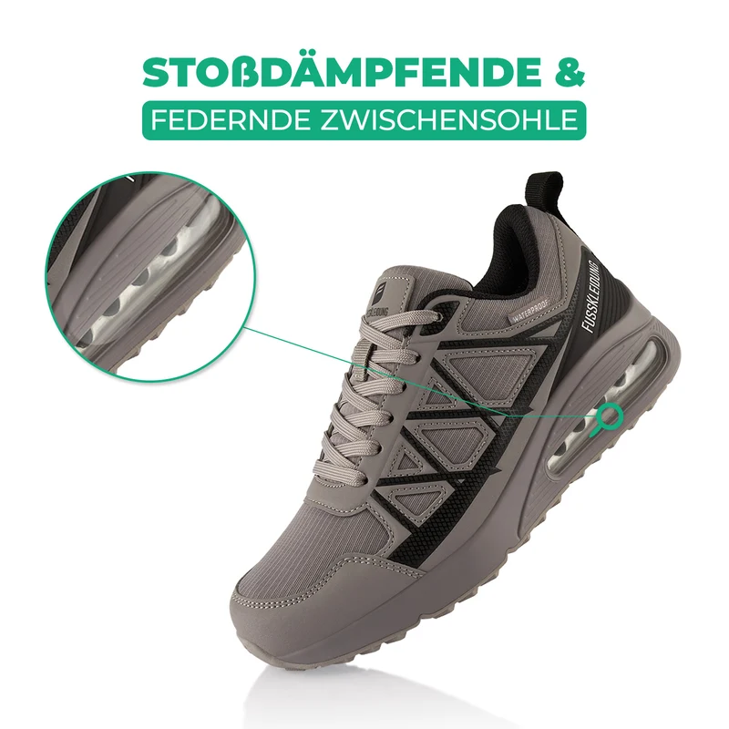 Sneaker Dämpfende Komfortsohle Wasserdicht