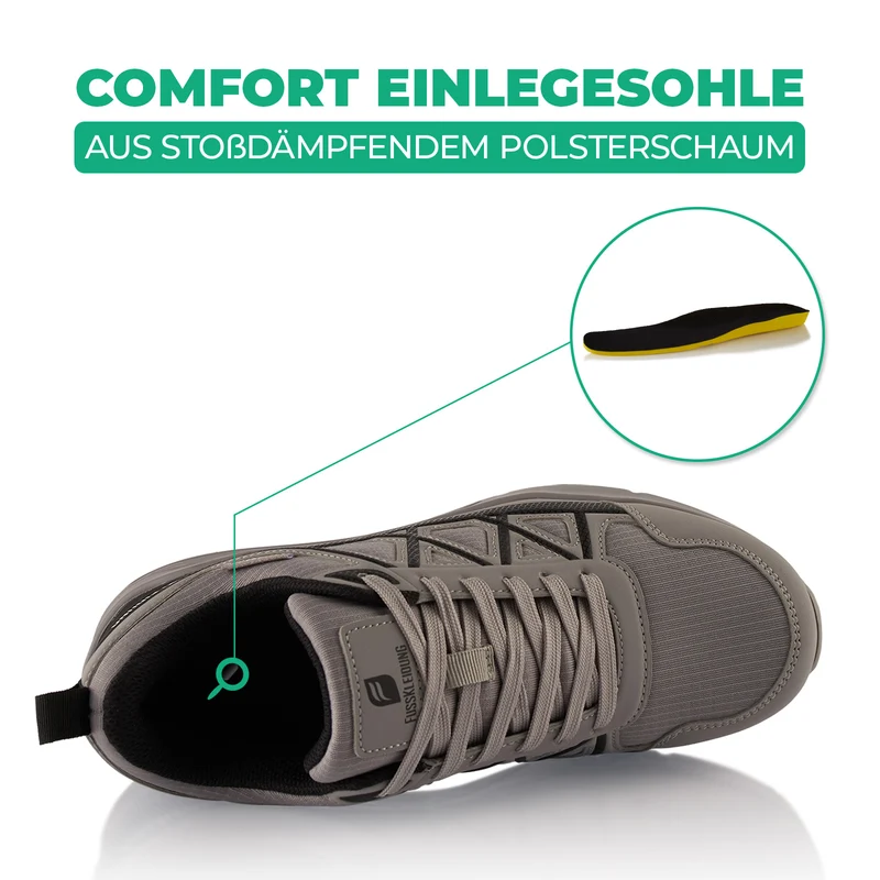 Sneaker Dämpfende Komfortsohle Wasserdicht