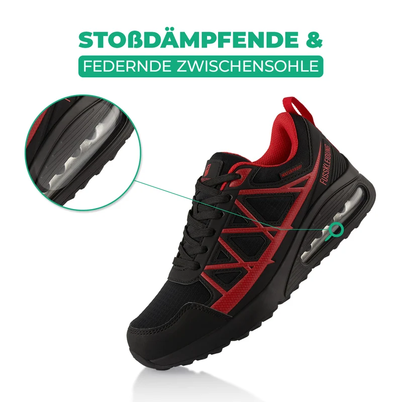 Sneaker Dämpfende Komfortsohle Wasserdicht