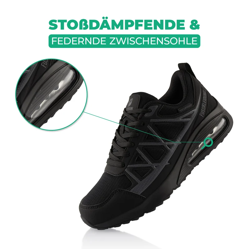 Sneaker Dämpfende Komfortsohle Wasserdicht