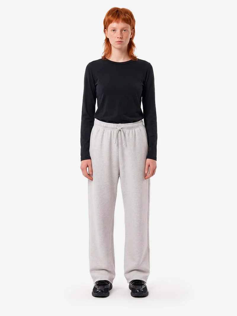 T-shirt a manica lunga nera in cotone sottile
