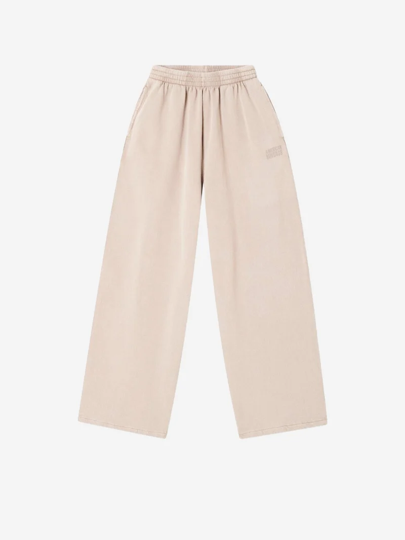 Pantaloni jogger effetto slavato