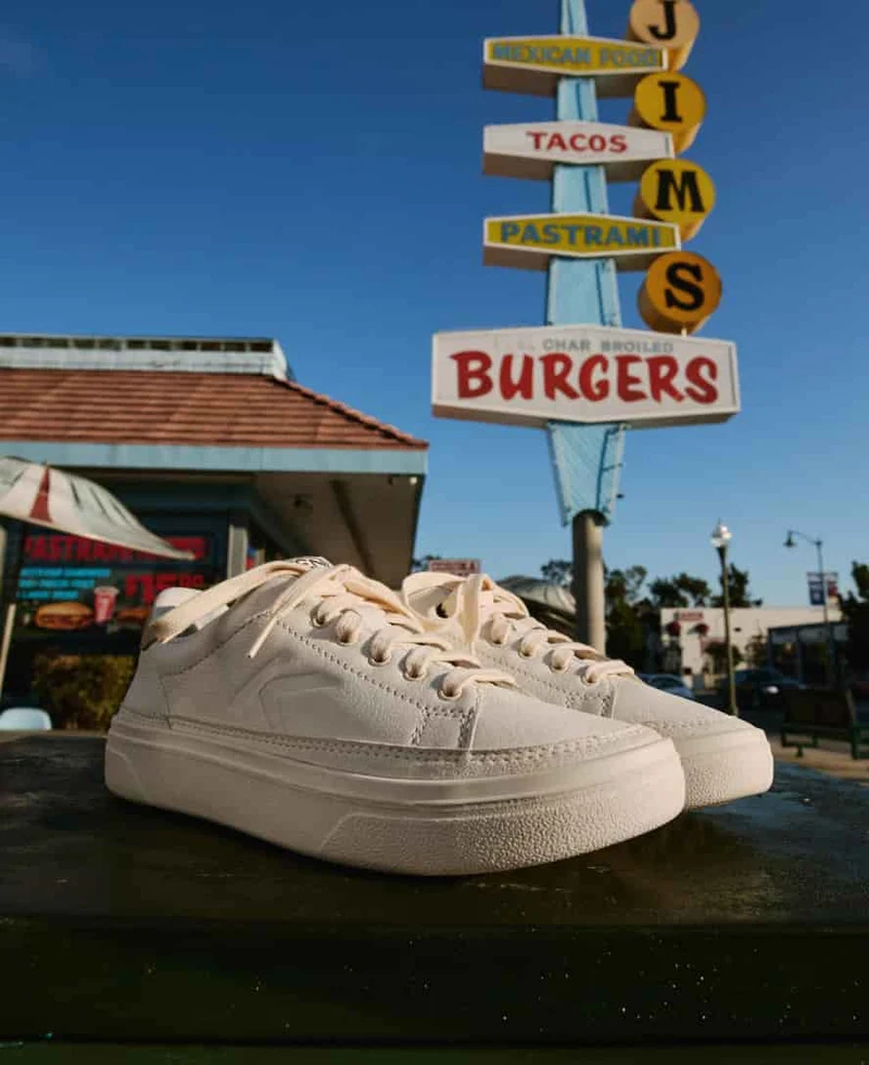 KM1 Leder Sneaker für Damen | Birch/Safari