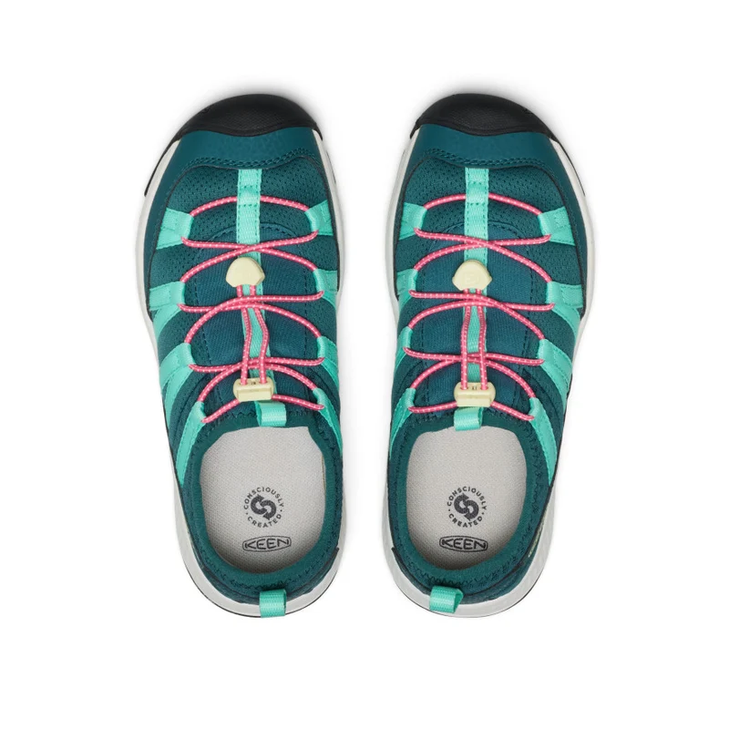 Motozoa Sneaker für große Kids | Mediterranea/Pink Lemonade