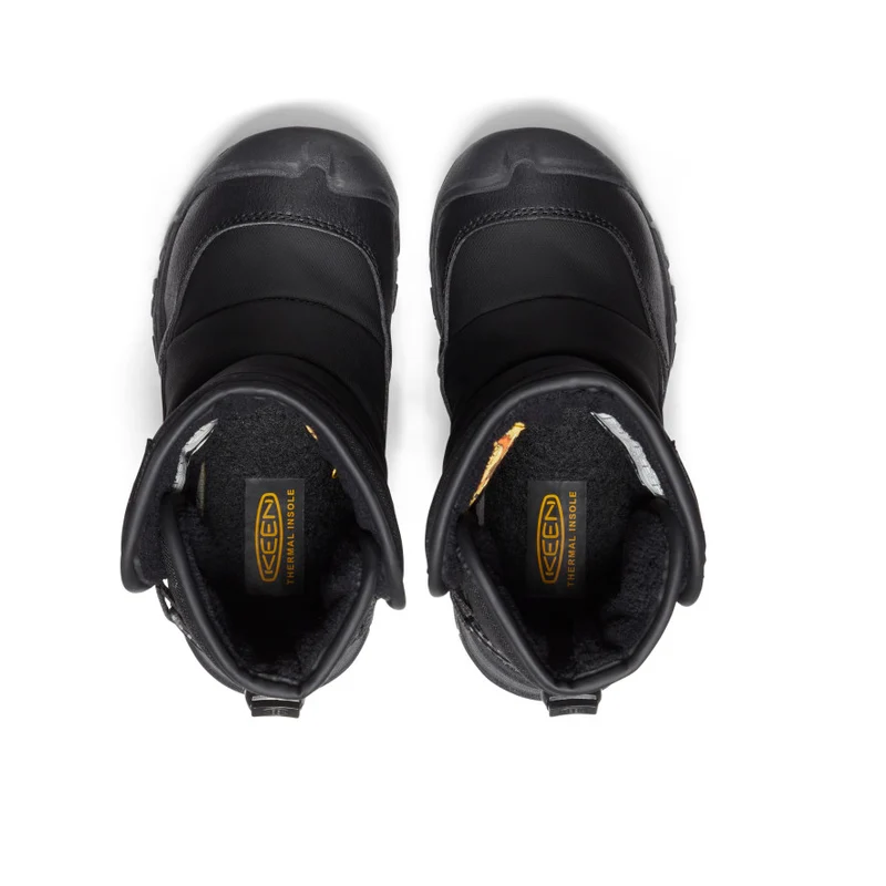 Puffrider Wasserdichte Winterstiefel für kleine Kids | Black/Steel Grey