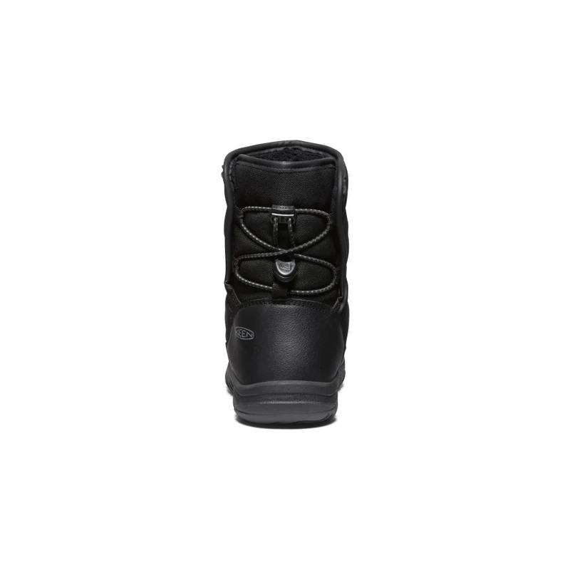Puffrider Wasserdichte Winterstiefel für große Kids | Black/Steel Grey