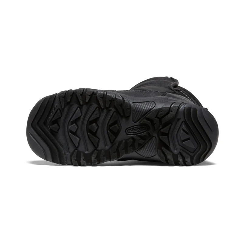 Puffrider Wasserdichte Winterstiefel für große Kids | Black/Steel Grey