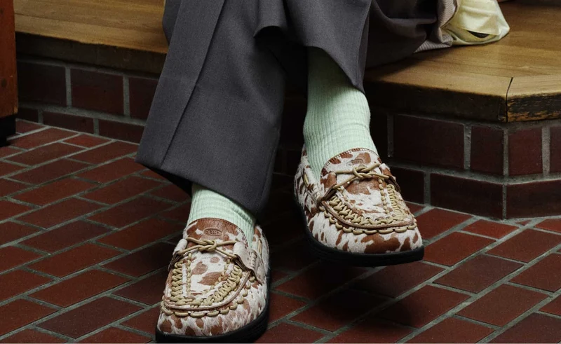 UNEEK Loafer für Herren | Nocturnal Cow Red