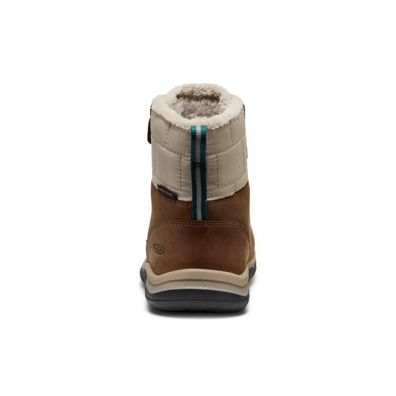Kanibou Wasserdichte Winterstiefel für kleine Kids | Dark Earth/Roasted Pecan