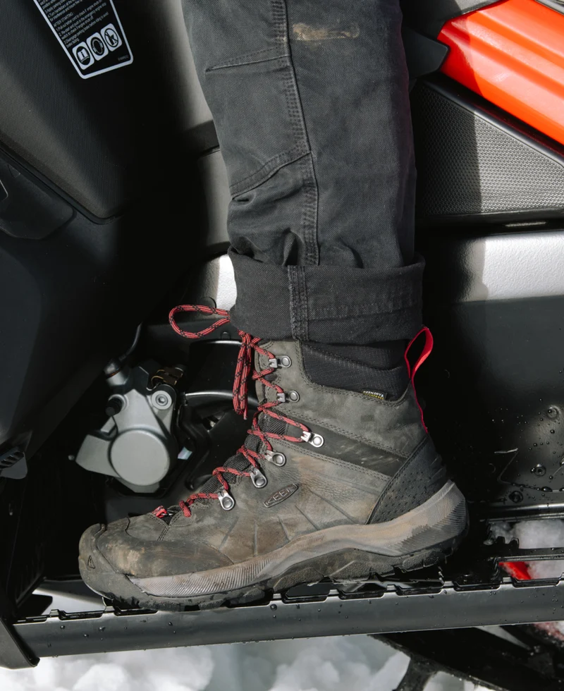 Revel IV High Polar Waterproof Wanderstiefel für Herren | Magnet/Red Carpet