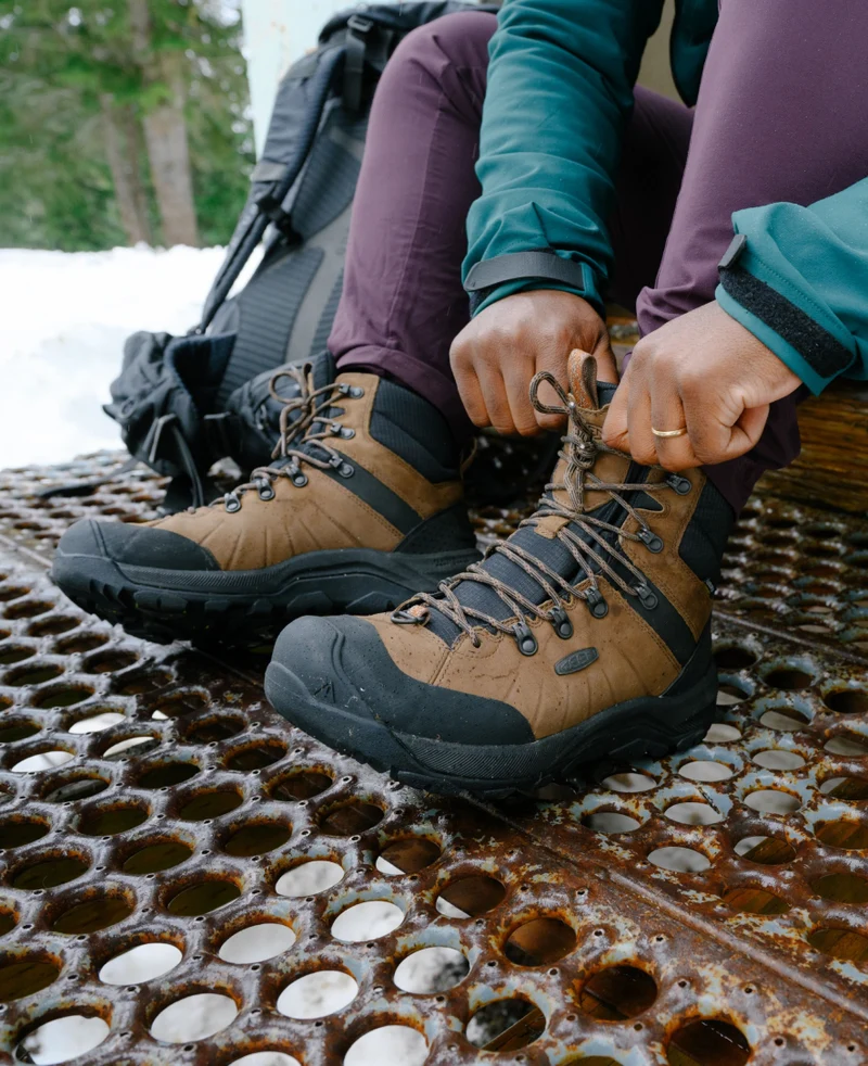 Revel IV Mid Polar Wasserdichte Winterstiefel für Herren | Black/Lemon Curry