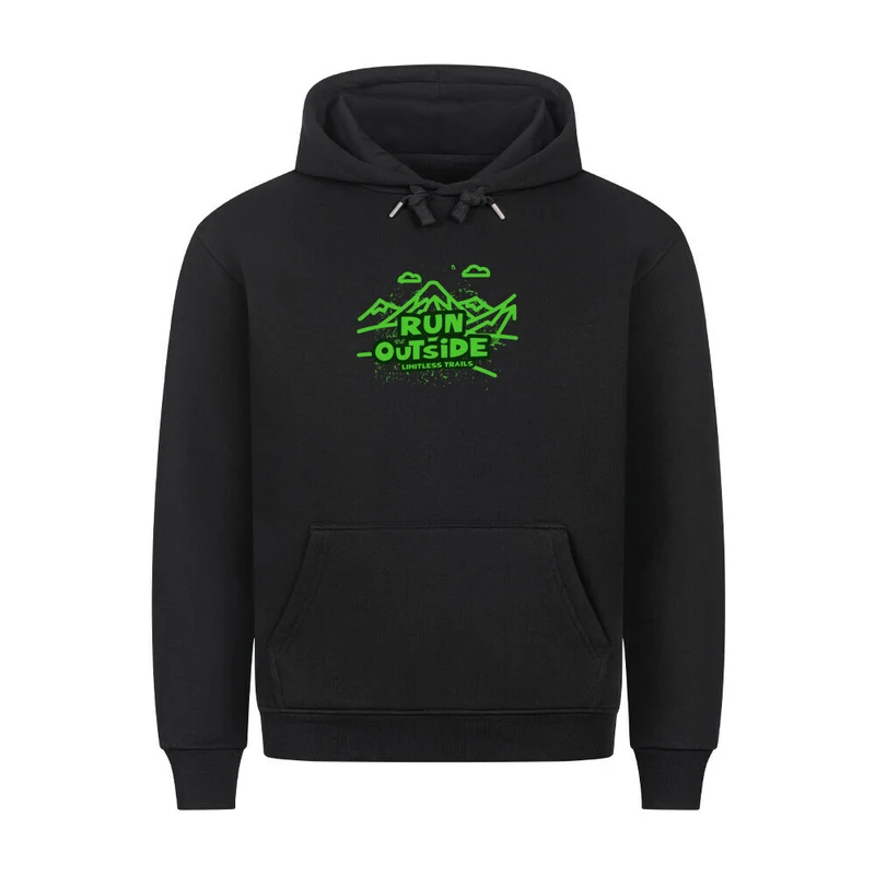 Run Outside - Bio Premium Premium Hoodie