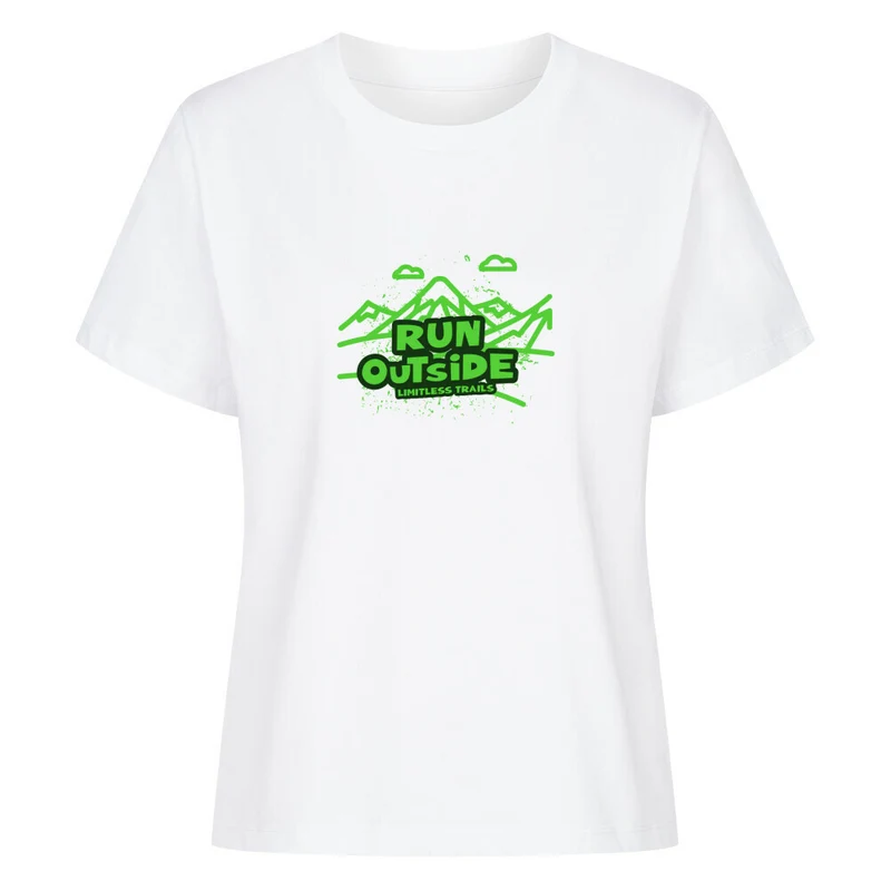 Run Outside - Bio Premium Shirt Frauen