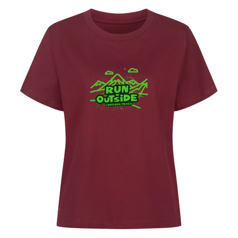 Run Outside - Bio Premium Shirt Frauen