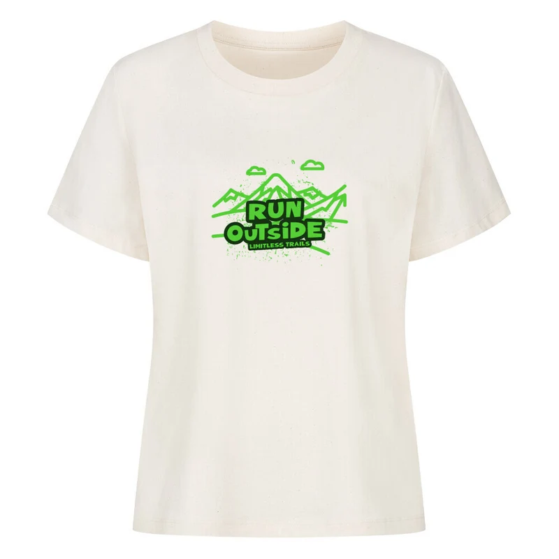 Run Outside - Bio Premium Shirt Frauen