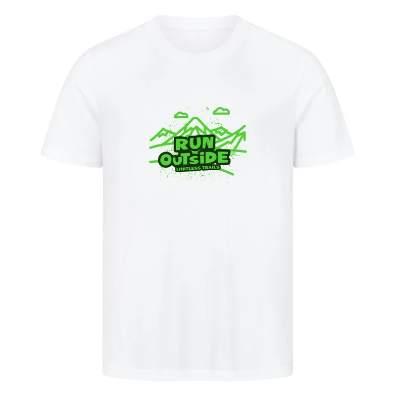 Run Outside - Bio Premium T-Shirt