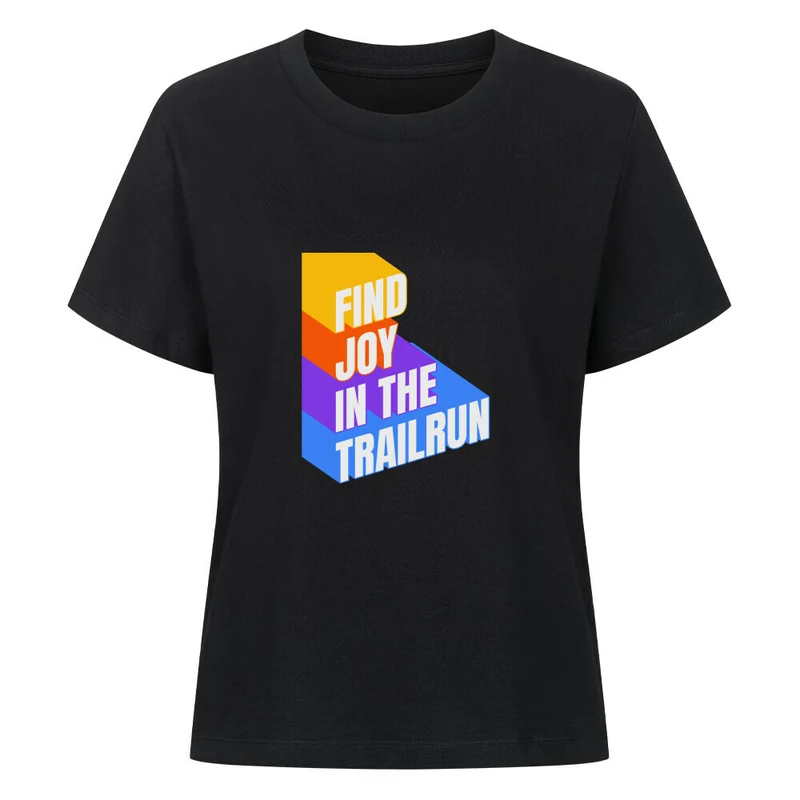 Find Joy in the Trailrun - Bio Premium T-Shirt Frauen