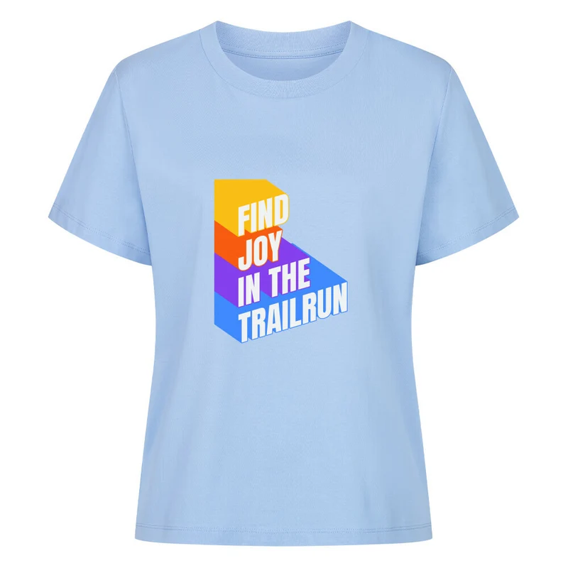 Find Joy in the Trailrun - Bio Premium T-Shirt Frauen