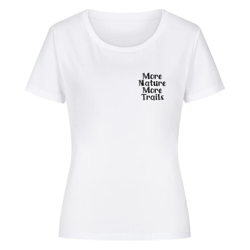 More Nature More Trails - Bio Premium T-Shirt Frauen