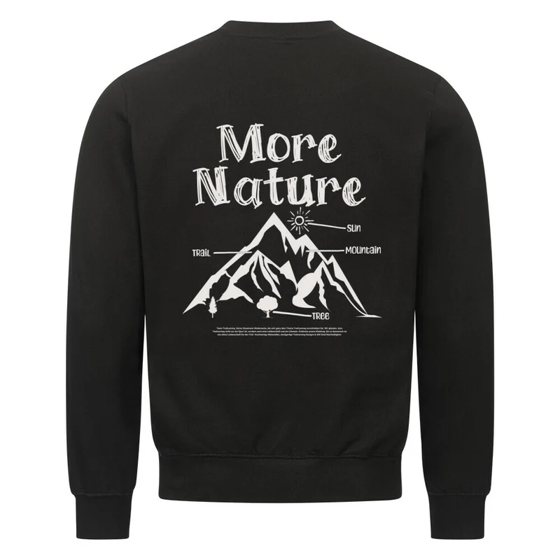 More Nature More Trails - Bio Premium Sweatshirt