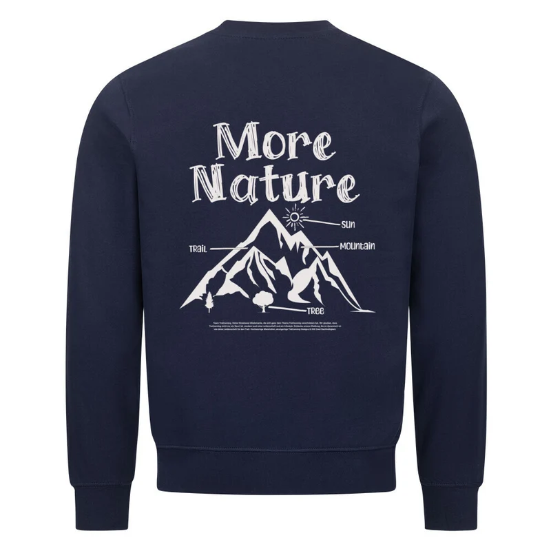 More Nature More Trails - Bio Premium Sweatshirt