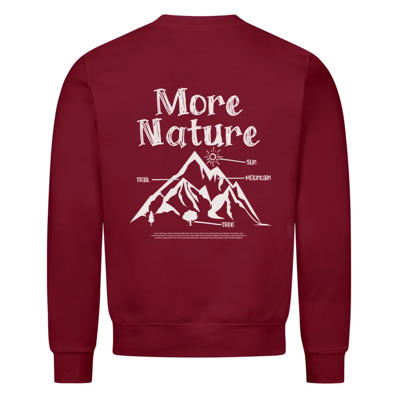 More Nature More Trails - Bio Premium Sweatshirt