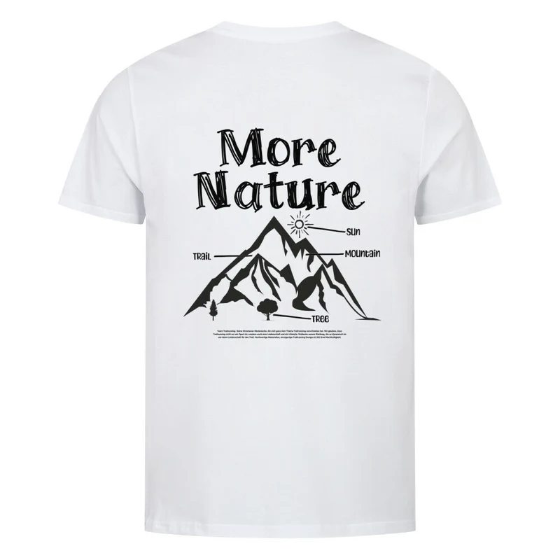 More Nature More Trails - Bio Premium T-Shirt