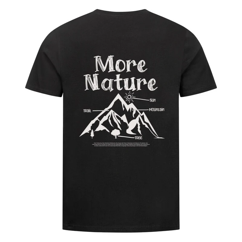 More Nature More Trails - Bio Premium T-Shirt