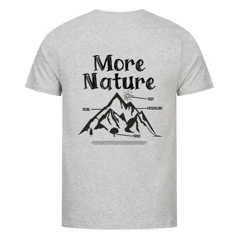 More Nature More Trails - Bio Premium T-Shirt