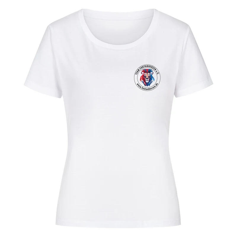 Fontanherzen Löwe - Bio Premium T-Shirt Frauen