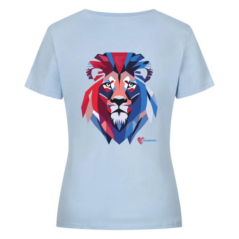 Fontanherzen Löwe - Bio Premium T-Shirt Frauen