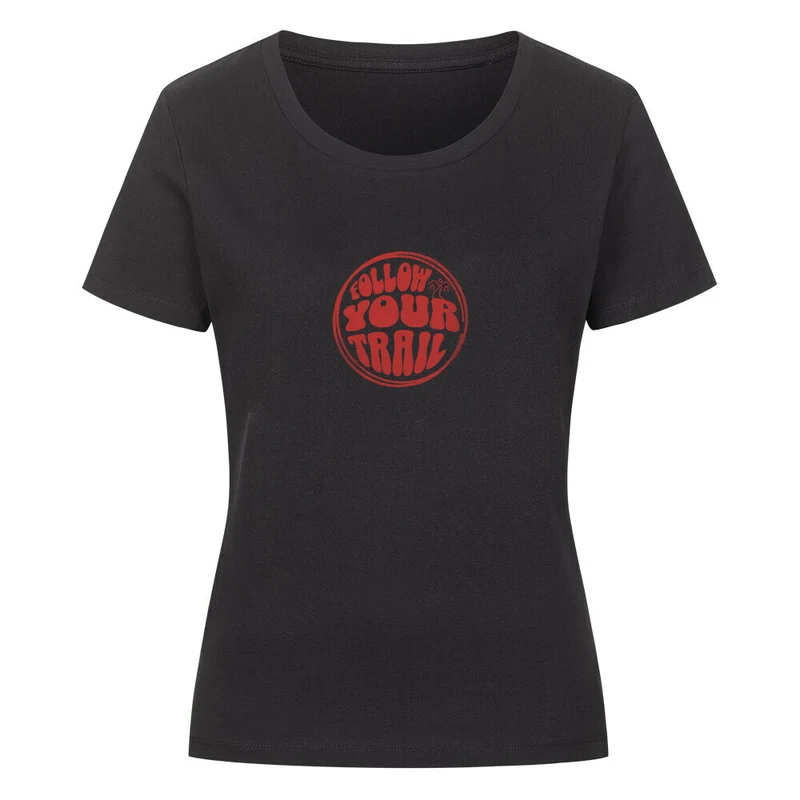 Follow Your Trail - Bio Premium T-Shirt Frauen
