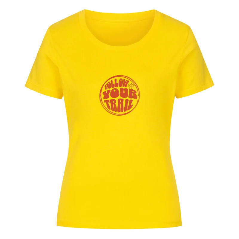 Follow Your Trail - Bio Premium T-Shirt Frauen
