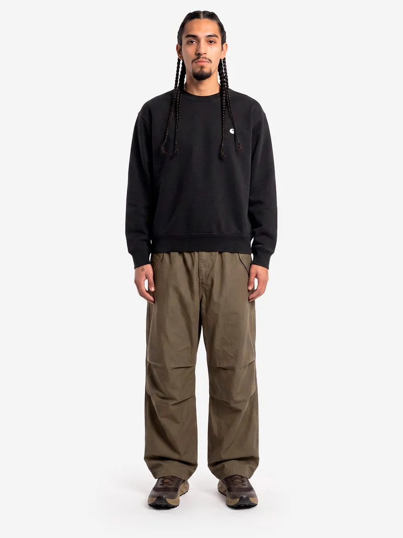 Mack Felpa in misto cotone nera