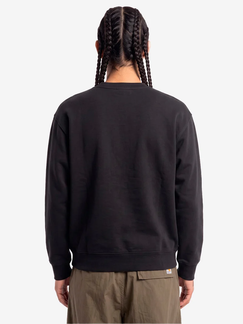 Mack Felpa in misto cotone nera