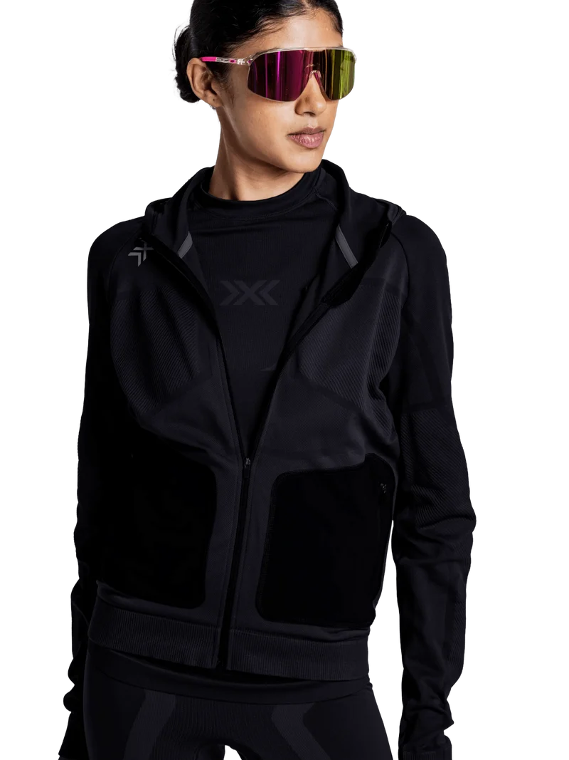 X-ENTIAL HOODED JACKET WMN