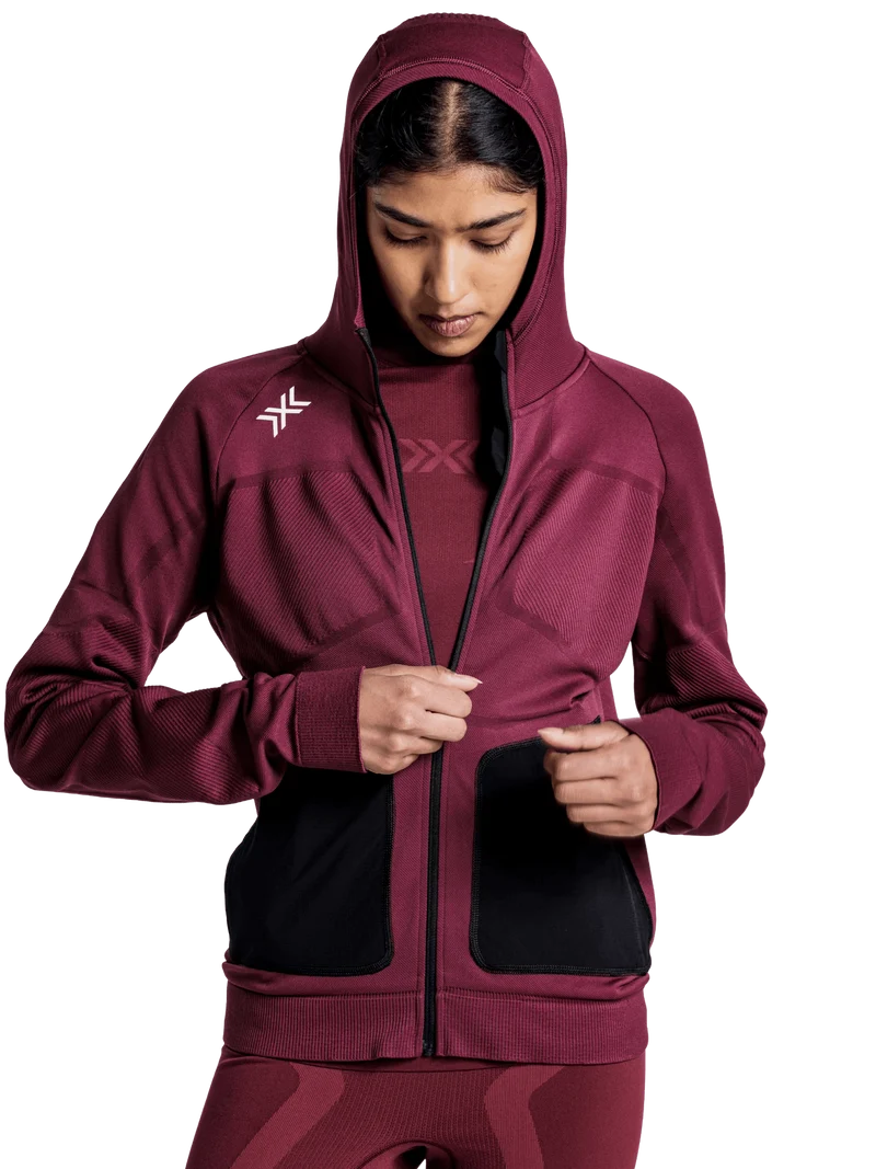X-ENTIAL HOODED JACKET WMN